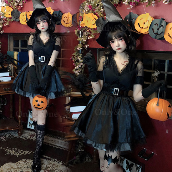 コスプレ 魔女 ハロウィン(Halloween Cosplay Witch) k12022商品サムネ画像