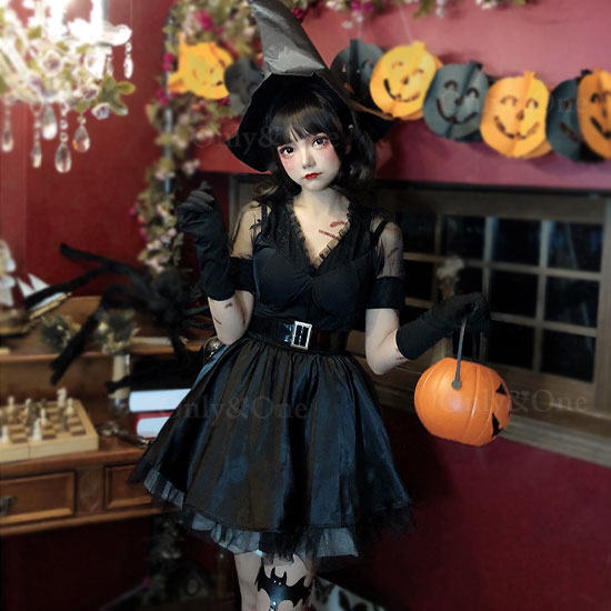 コスプレ 魔女 ハロウィン(Halloween Cosplay Witch) k12022商品サムネ画像