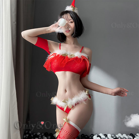 サンタ コスプレ セクシー系(Sexy Santa Cosplay) k15053商品メイン画像