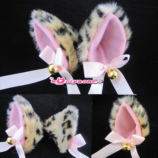 なりきりItem 鈴付きヒョウ耳商品メイン画像