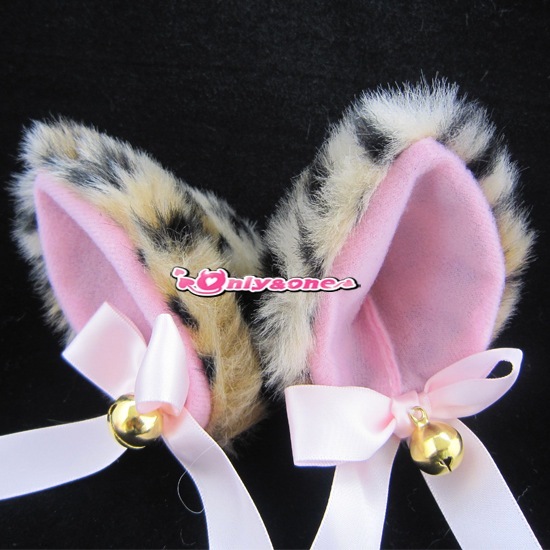 なりきりItem 鈴付きヒョウ耳商品サムネ画像