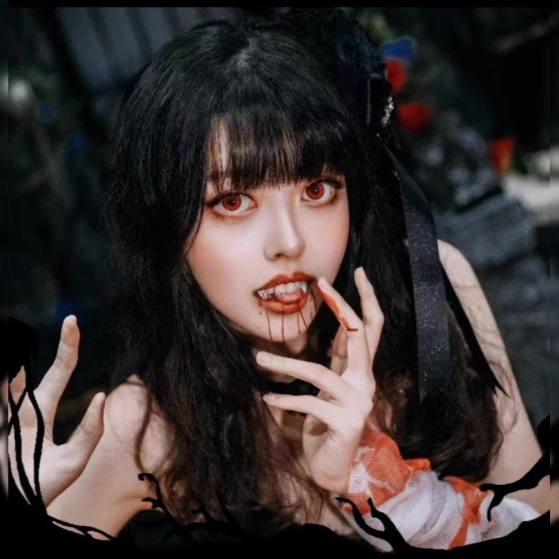 ハロウィン 吸血鬼 ホラードラキュラ牙セットバンパイヤの歯４本セット商品メイン画像