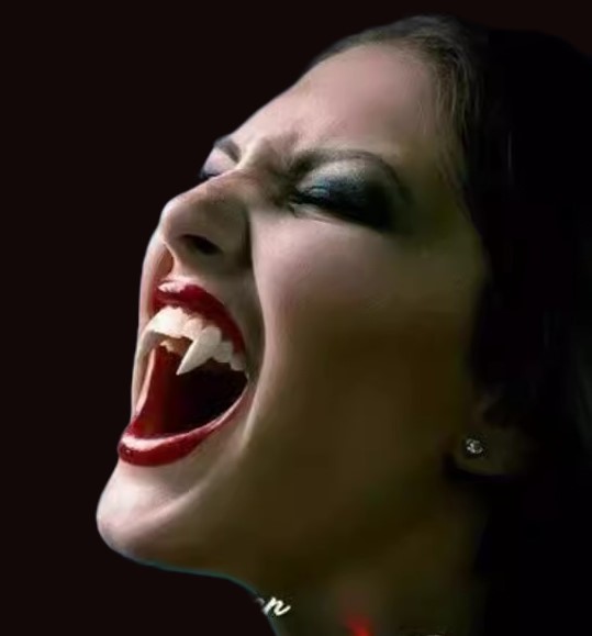 ハロウィン 吸血鬼 ホラードラキュラ牙セットバンパイヤの歯４本セット商品サムネ画像