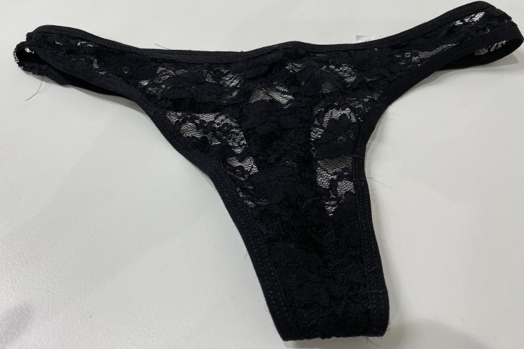 【訳あり品】セクシー下着 ショーツ バックストリング レース Tバック ブラック&ブルー2色商品サムネ画像