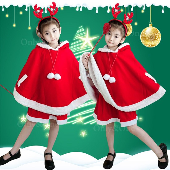 サンタ コスプレ子供(Halloween Cosplay child Santa) k15124商品サムネ画像