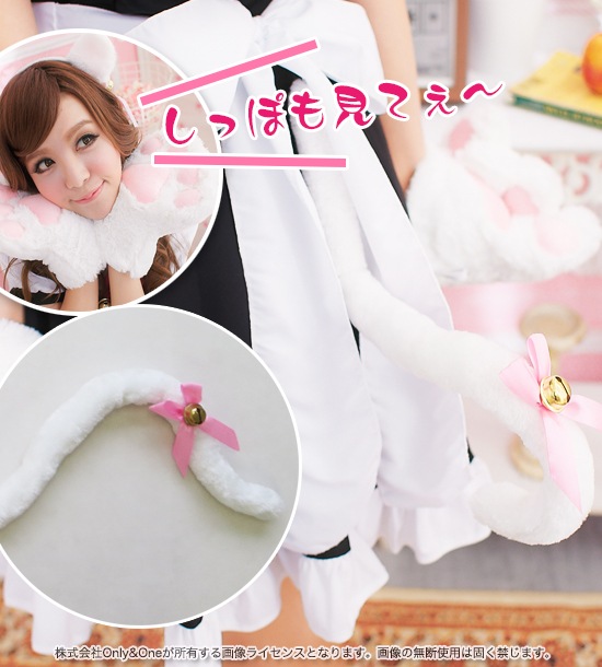 なりきりネコグッズ４点set  猫手 猫耳 ネコアイテム商品サムネ画像