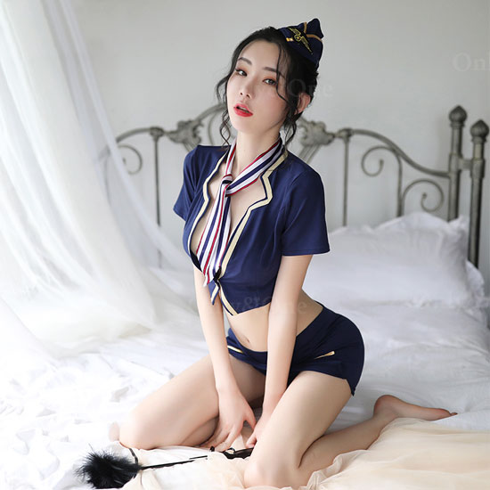 コスプレ CA・キャビンアテンダント(Sexy Cosplay Cabin Attendant) k08008商品サムネ画像