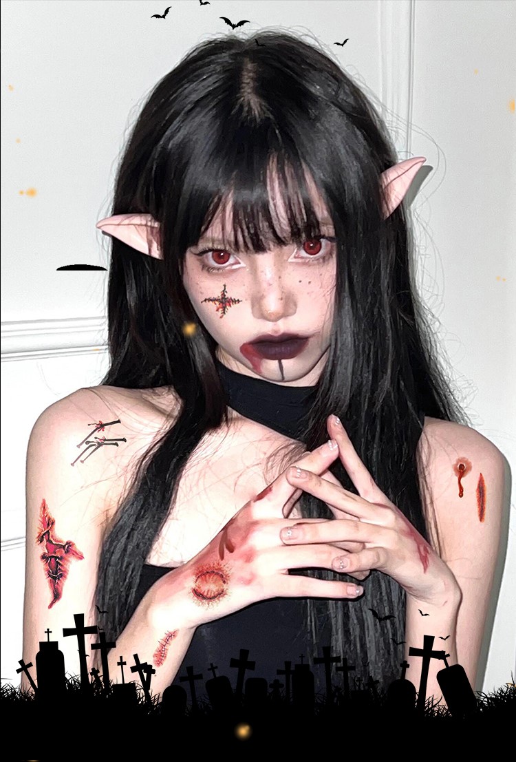 ハロウィン ゾンビ ホラー 傷シール 傷タトゥーシール商品サムネ画像