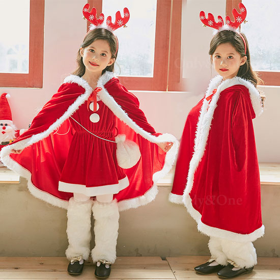 サンタ コスプレ子供(Halloween Cosplay child Santa) k15090a商品サムネ画像