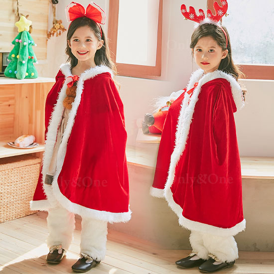 サンタ コスプレ子供(Halloween Cosplay child Santa) k15090a商品サムネ画像