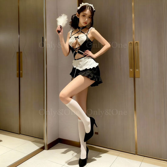 コスプレ メイド服(Sexy Cosplay Maid) k02079商品サムネ画像