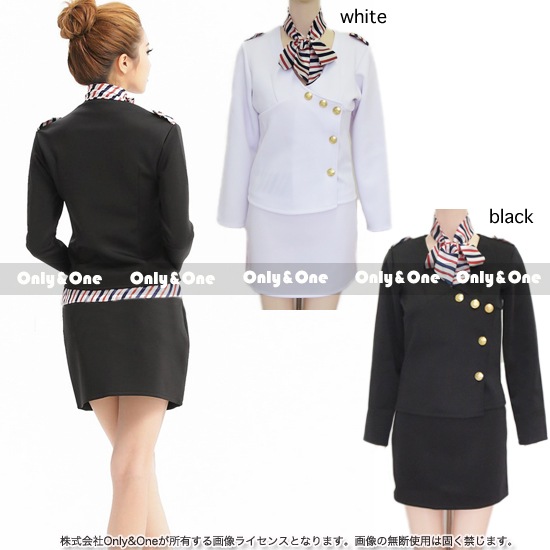 CA コスプレ・キャビンアテンダント ハロウィン(Cabin Attendant Cosplay) k08027商品サムネ画像