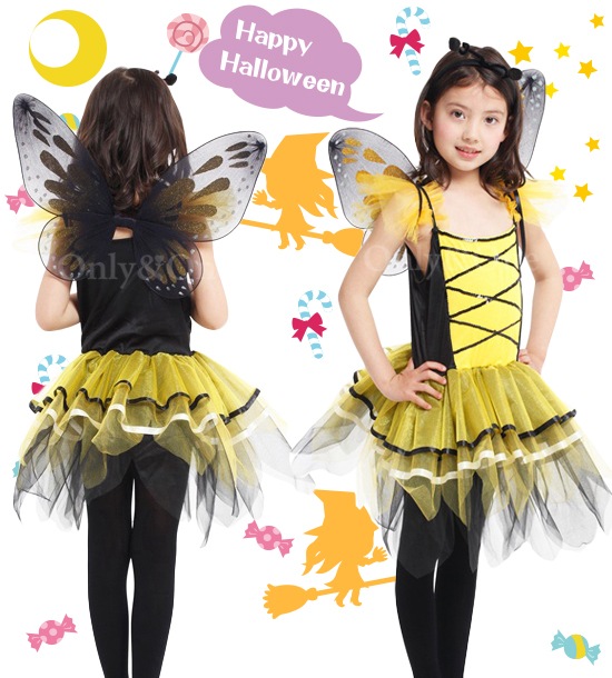 ハロウィンコスプレ子供 妖精(Halloween Cosplay child Fairy) k12071商品サムネ画像