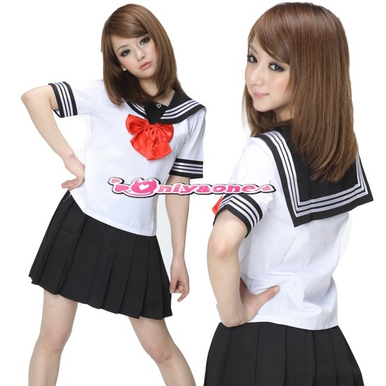 セーラー服 コスプレ 制服 ハロウィン(Sailor Cosplay) k07093商品サムネ画像