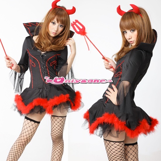 コスプレ デビル ハロウィン(Halloween Cosplay Devil) k04009商品サムネ画像