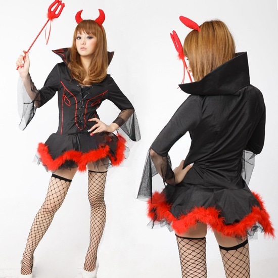 コスプレ デビル ハロウィン(Halloween Cosplay Devil) k04009商品メイン画像