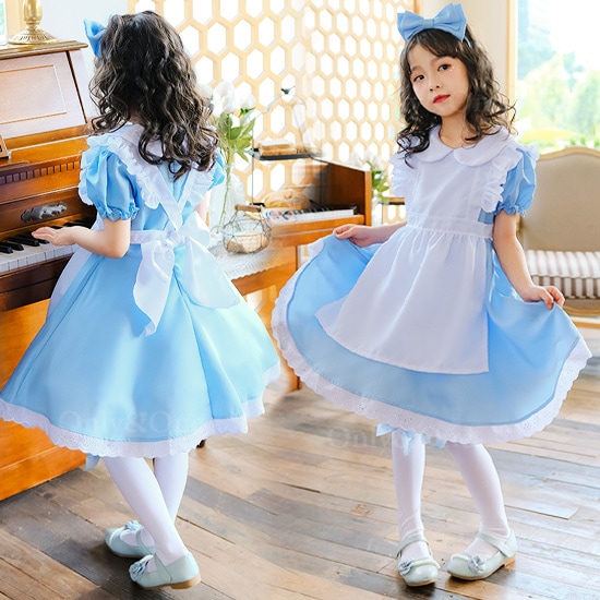 コスプレ子供 アリス ハロウィン(Halloween Cosplay child Alice) k02068商品サムネ画像