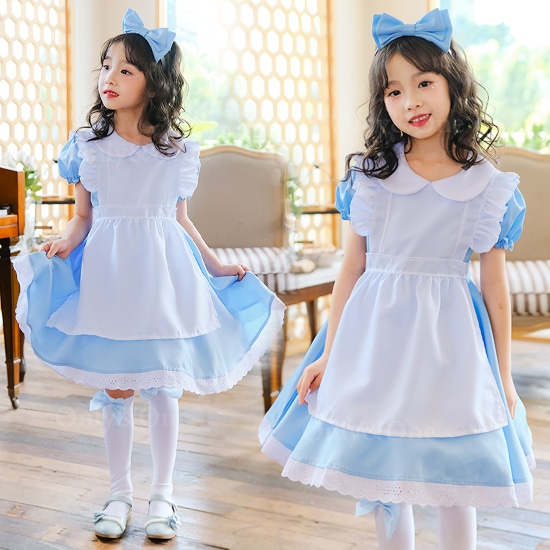 コスプレ子供 アリス ハロウィン(Halloween Cosplay child Alice) k02068商品サムネ画像