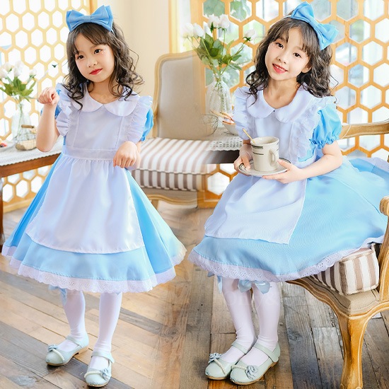 コスプレ子供 アリス ハロウィン(Halloween Cosplay child Alice) k02068商品サムネ画像