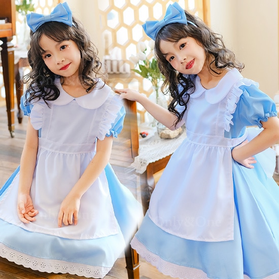 コスプレ子供 アリス ハロウィン(Halloween Cosplay child Alice) k02068商品サムネ画像