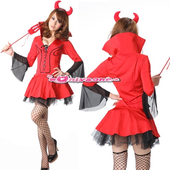 コスプレ デビル ハロウィン(Halloween Cosplay Devil) k04012商品サムネ画像