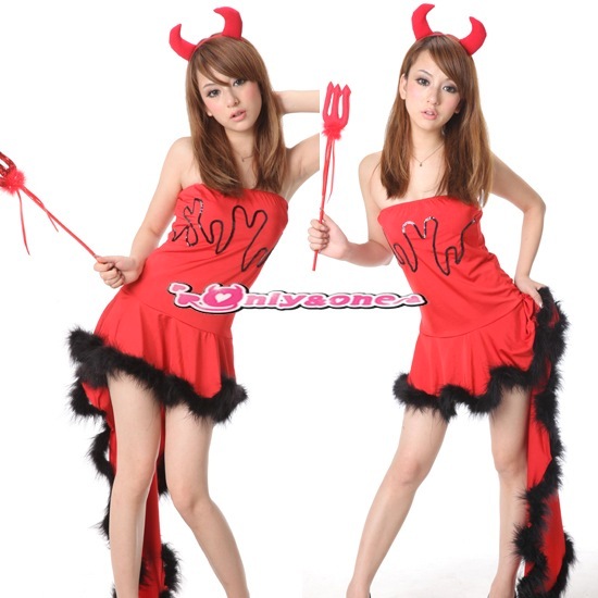 コスプレ デビル ハロウィン(Halloween Cosplay Devil) k04017商品サムネ画像