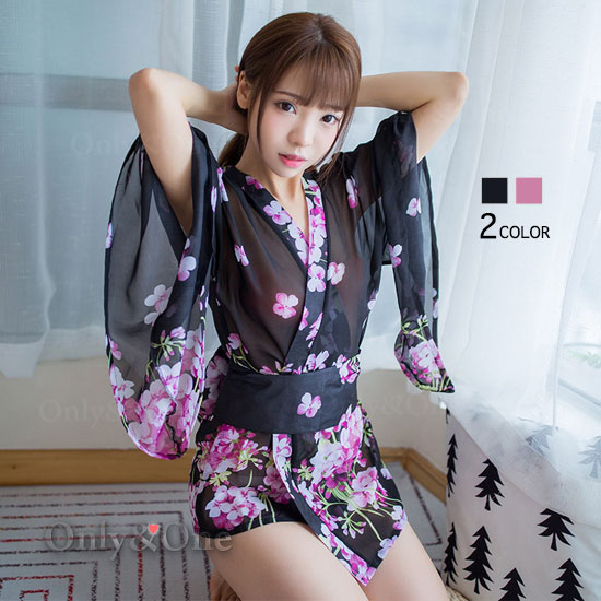 透け透け和服ランジェリー