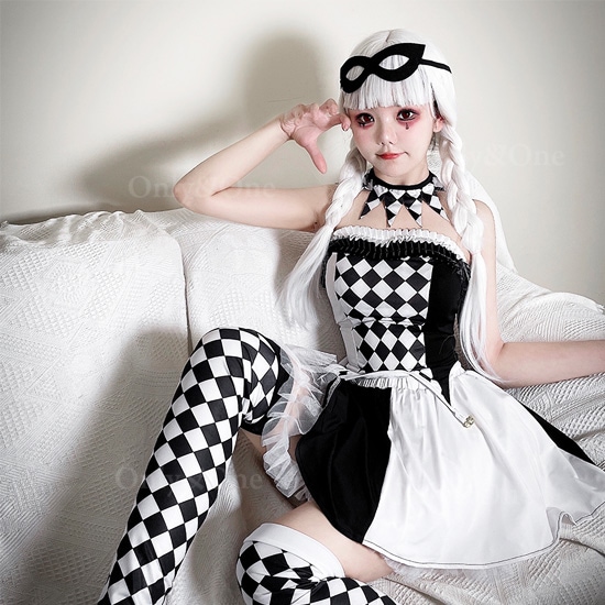 ハロウィンコスプレ ジョーカー・クラウン(Halloween Cosplay Joker・clown) k12032商品サムネ画像