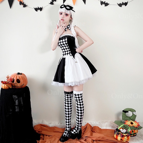 ハロウィンコスプレ ジョーカー・クラウン(Halloween Cosplay Joker・clown) k12032商品サムネ画像