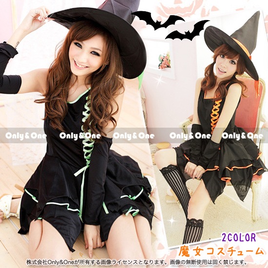 コスプレ 魔女 ハロウィン(Halloween Cosplay Witch) k04066商品メイン画像