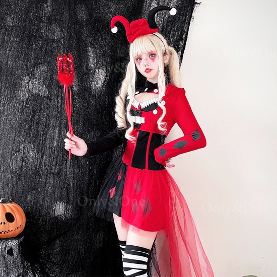 ハロウィンコスプレ ジョーカー・クラウン(Halloween Cosplay Joker・clown) k12015商品サムネ画像