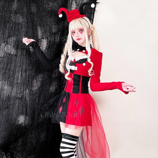 ハロウィンコスプレ ジョーカー・クラウン(Halloween Cosplay Joker・clown) k12015商品サムネ画像