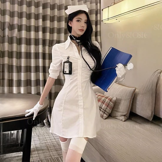 コスプレ ナース 服(Sexy Cosplay Nurse) k05011商品サムネ画像