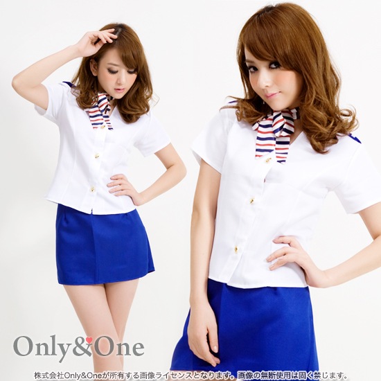 CA コスプレ・キャビンアテンダント ハロウィン(Cabin Attendant Cosplay) k08019商品メイン画像