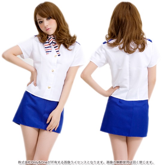 CA コスプレ・キャビンアテンダント ハロウィン(Cabin Attendant Cosplay) k08019商品サムネ画像