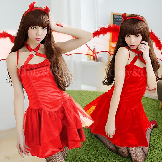 コスプレ デビル ハロウィン(Halloween Cosplay Devil) k04032商品サムネ画像