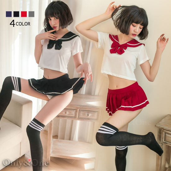 コスプレ セーラー 制服(Sexy Cosplay Sailor) k07143商品メイン画像