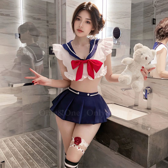 コスプレ セーラー 制服(Sexy Cosplay Sailor) k07086商品サムネ画像