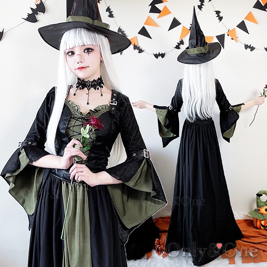 コスプレ 魔女 ハロウィン(Halloween Cosplay Witch) k04004商品メイン画像