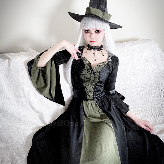 コスプレ 魔女 ハロウィン(Halloween Cosplay Witch) k04004商品サムネ画像