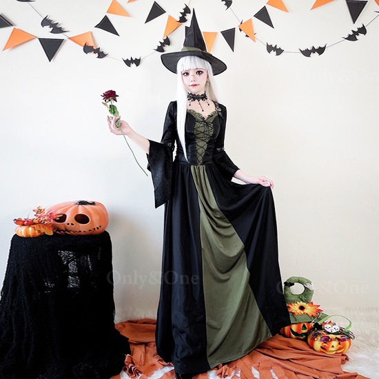 コスプレ 魔女 ハロウィン(Halloween Cosplay Witch) k04004商品サムネ画像