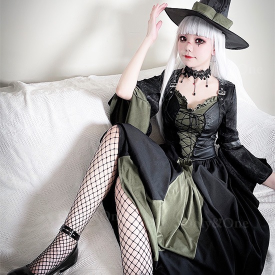 コスプレ 魔女 ハロウィン(Halloween Cosplay Witch) k04004商品サムネ画像