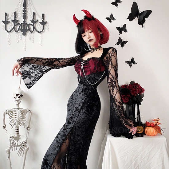 コスプレ 魔女 ハロウィン(Halloween Cosplay Witch) k04030商品サムネ画像