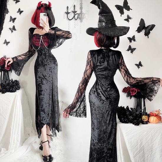 コスプレ 魔女 ハロウィン(Halloween Cosplay Witch) k04030商品サムネ画像