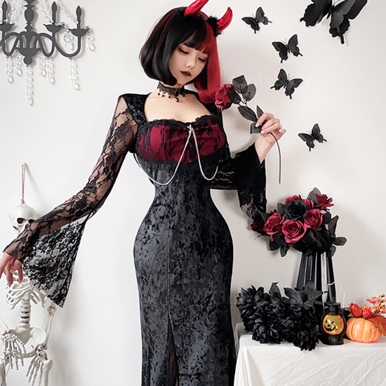 コスプレ 魔女 ハロウィン(Halloween Cosplay Witch) k04030商品サムネ画像