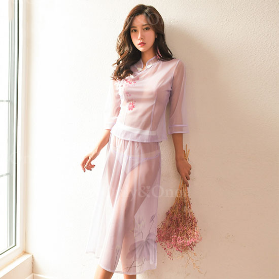 コスプレ チャイナドレス(Sexy Cosplay China Dress) k01037商品サムネ画像