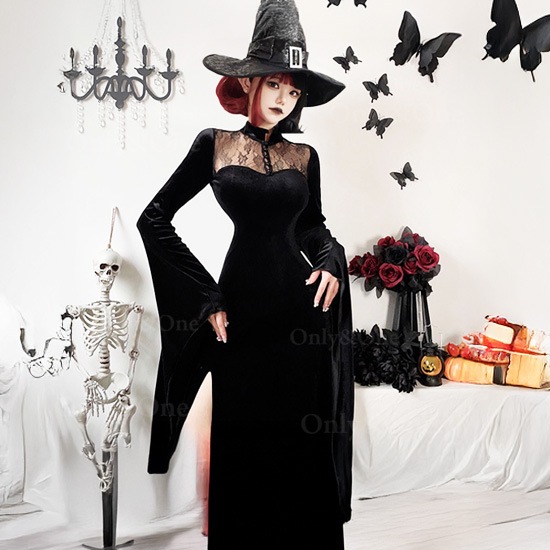 コスプレ 魔女 ハロウィン(Halloween Cosplay Witch) k04043商品サムネ画像