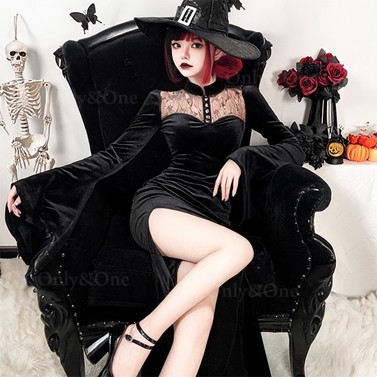 コスプレ 魔女 ハロウィン(Halloween Cosplay Witch) k04043商品サムネ画像