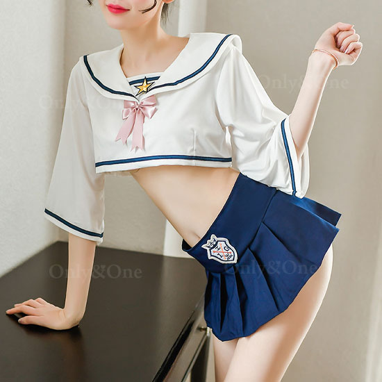 コスプレ セーラー 制服(Sexy Cosplay Sailor) k07107商品サムネ画像