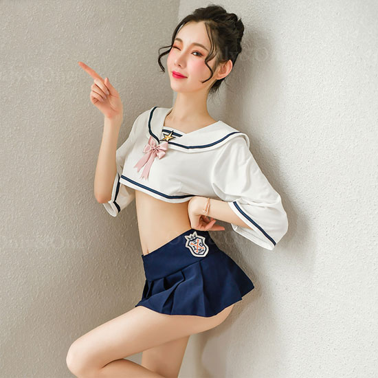 コスプレ セーラー 制服(Sexy Cosplay Sailor) k07107商品サムネ画像